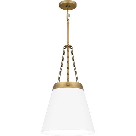 Quoizel Piccolo Pendant Mid Pendant 1 Light Aged Brass QPP6183AB